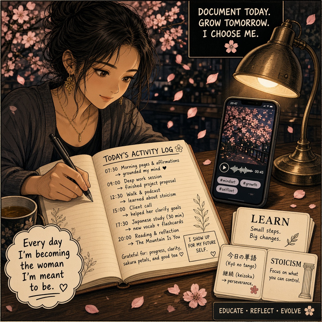 Documenting today with activity log and Learn cards