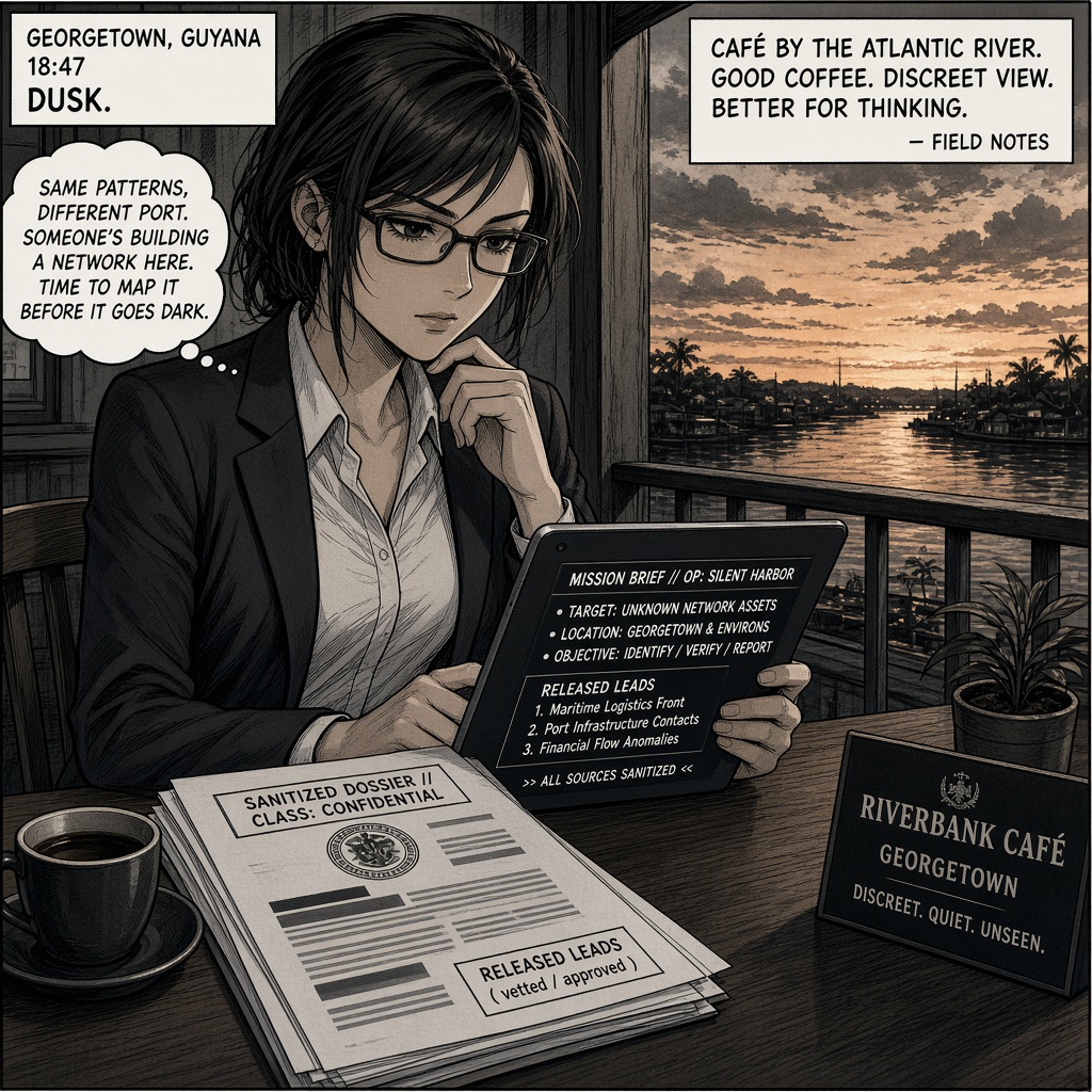 Reading mission brief and released leads